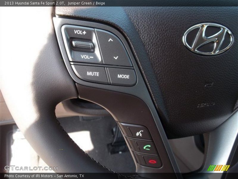Juniper Green / Beige 2013 Hyundai Santa Fe Sport 2.0T