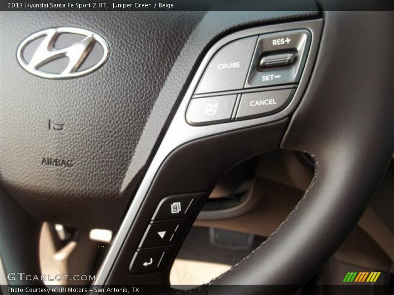 Juniper Green / Beige 2013 Hyundai Santa Fe Sport 2.0T