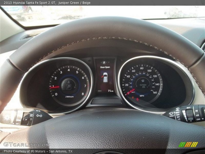 Juniper Green / Beige 2013 Hyundai Santa Fe Sport 2.0T