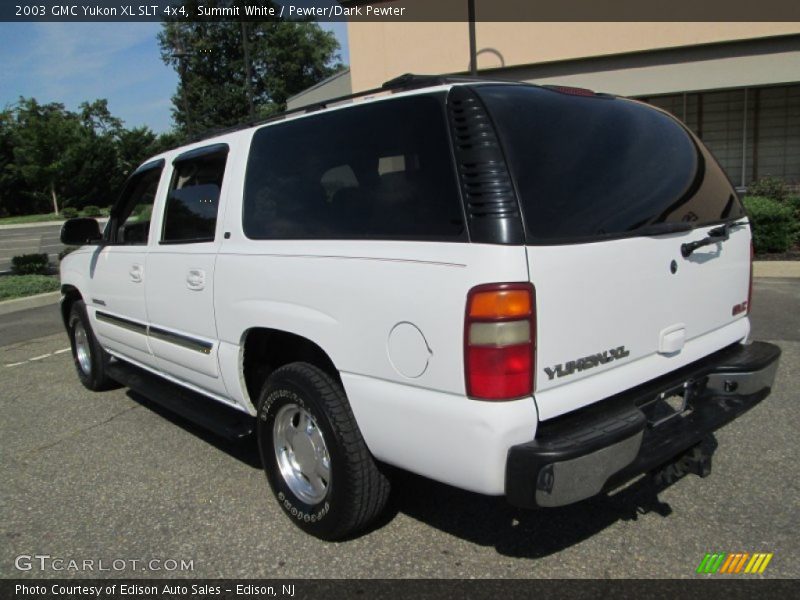 Summit White / Pewter/Dark Pewter 2003 GMC Yukon XL SLT 4x4