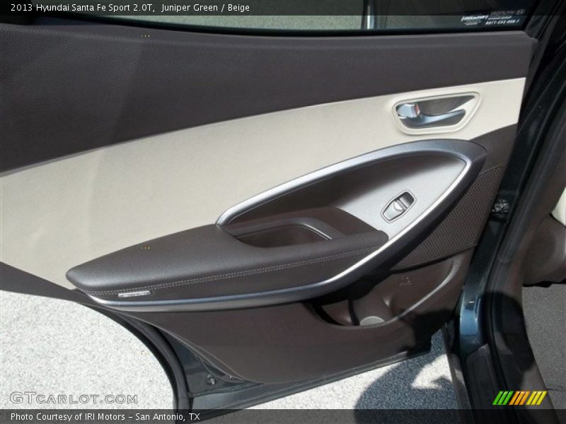Juniper Green / Beige 2013 Hyundai Santa Fe Sport 2.0T