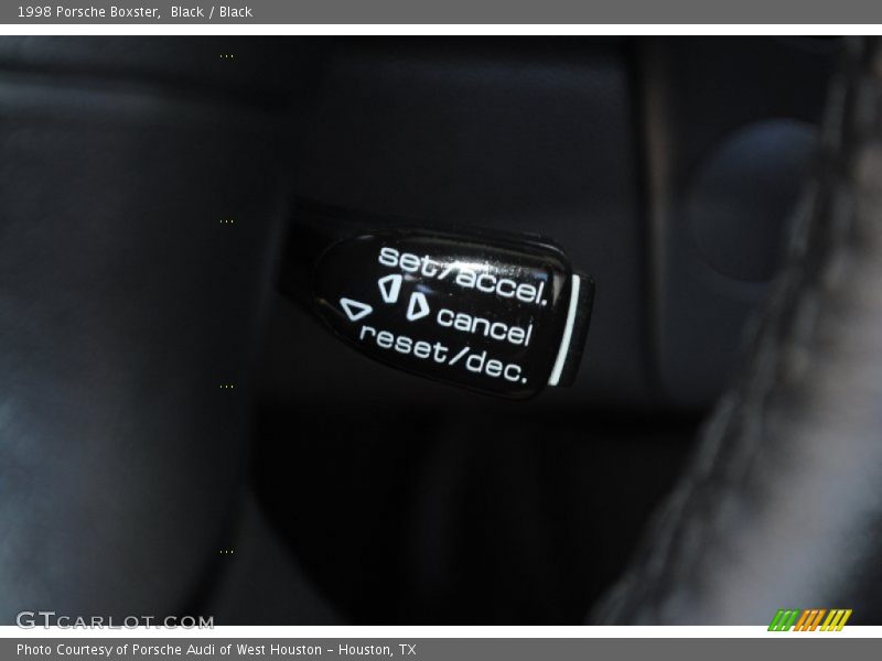 Black / Black 1998 Porsche Boxster