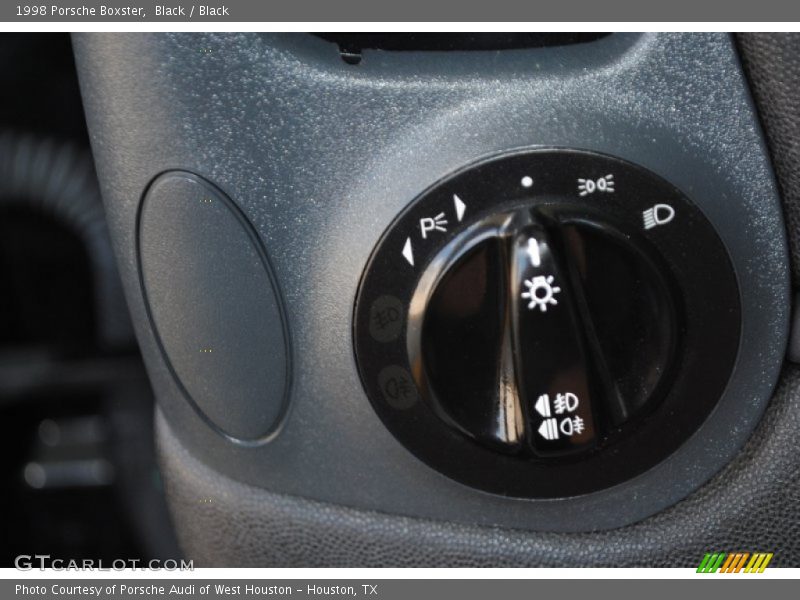 Black / Black 1998 Porsche Boxster