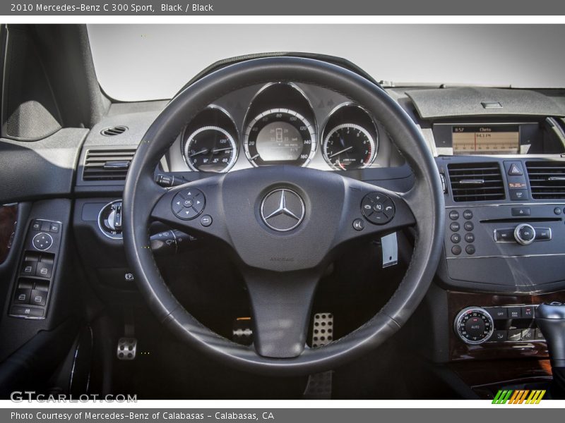 Black / Black 2010 Mercedes-Benz C 300 Sport