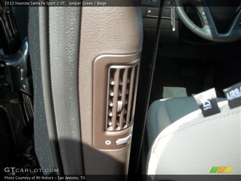 Juniper Green / Beige 2013 Hyundai Santa Fe Sport 2.0T