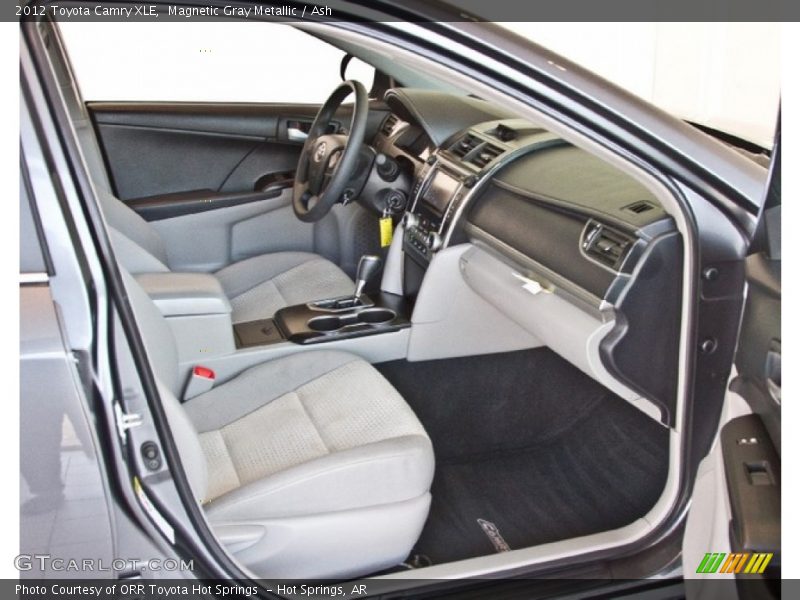 Magnetic Gray Metallic / Ash 2012 Toyota Camry XLE