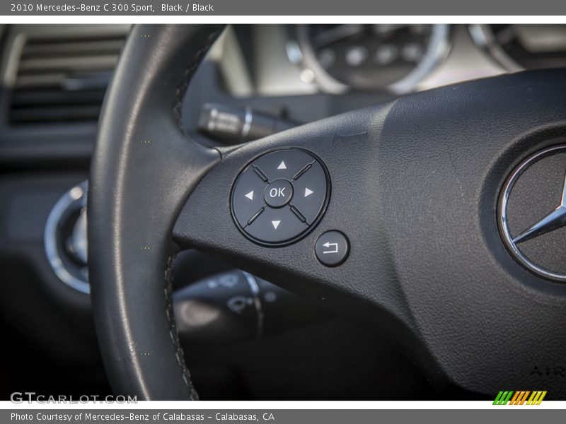 Black / Black 2010 Mercedes-Benz C 300 Sport