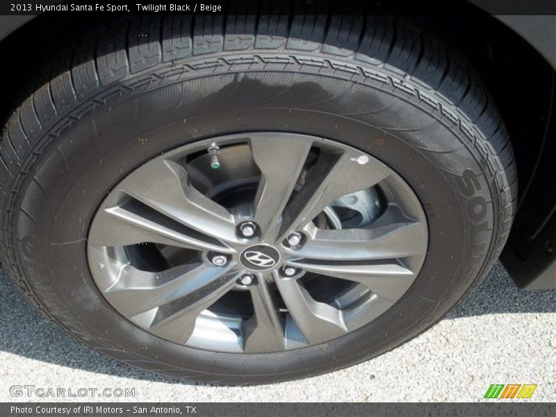 Twilight Black / Beige 2013 Hyundai Santa Fe Sport