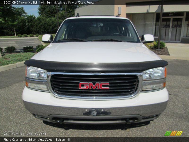 Summit White / Pewter/Dark Pewter 2003 GMC Yukon XL SLT 4x4