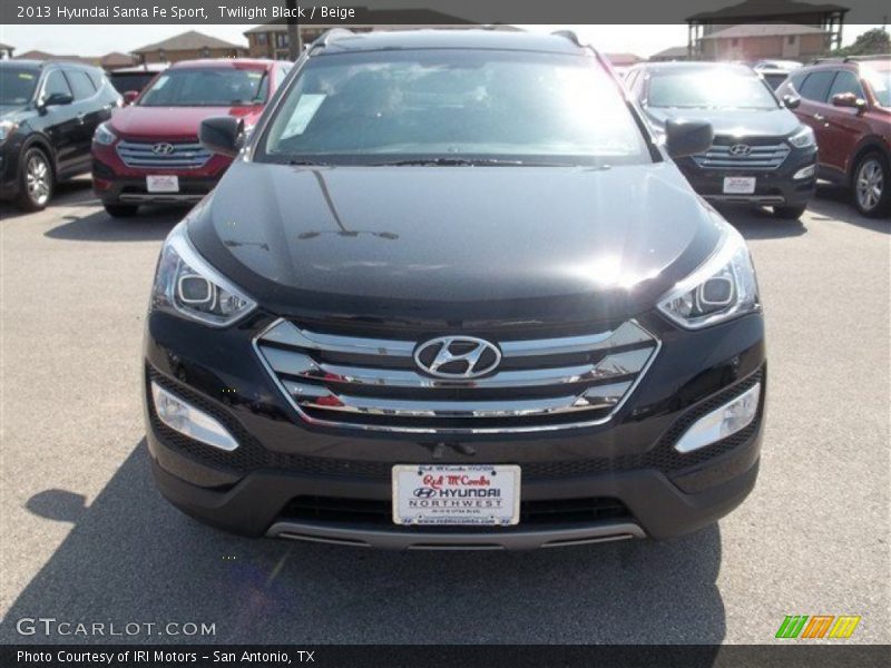 Twilight Black / Beige 2013 Hyundai Santa Fe Sport