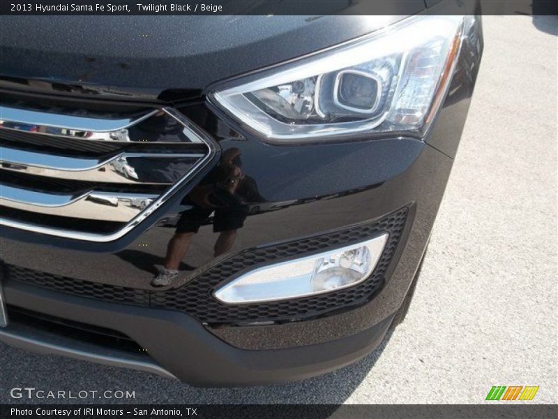 Twilight Black / Beige 2013 Hyundai Santa Fe Sport
