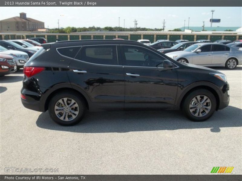 Twilight Black / Beige 2013 Hyundai Santa Fe Sport