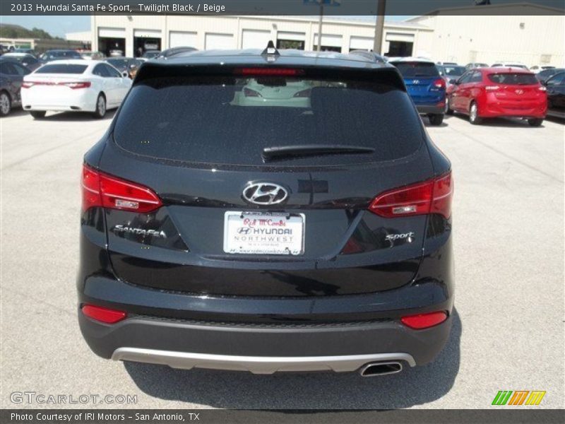 Twilight Black / Beige 2013 Hyundai Santa Fe Sport
