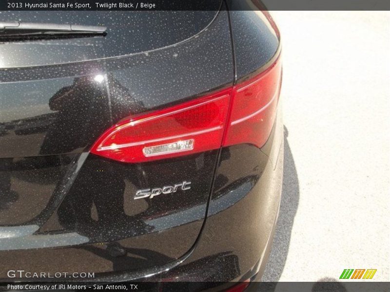 Twilight Black / Beige 2013 Hyundai Santa Fe Sport