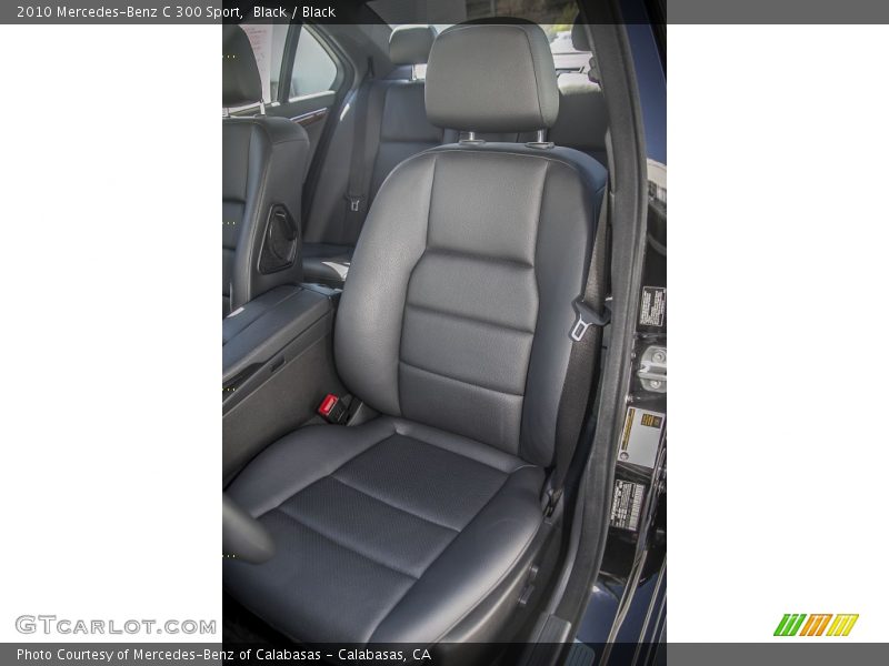 Black / Black 2010 Mercedes-Benz C 300 Sport