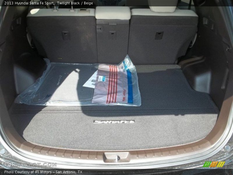 Twilight Black / Beige 2013 Hyundai Santa Fe Sport