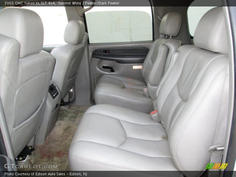 Summit White / Pewter/Dark Pewter 2003 GMC Yukon XL SLT 4x4