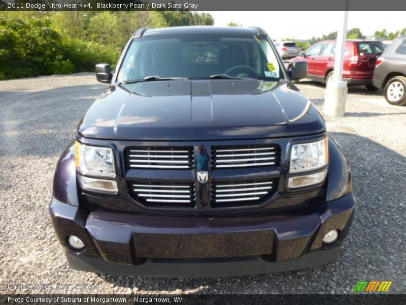 Blackberry Pearl / Dark Slate Gray 2011 Dodge Nitro Heat 4x4