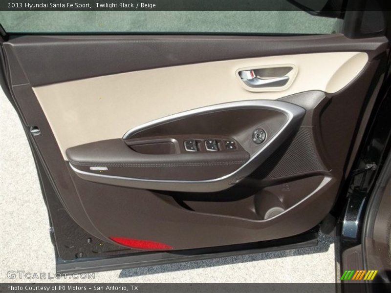 Twilight Black / Beige 2013 Hyundai Santa Fe Sport
