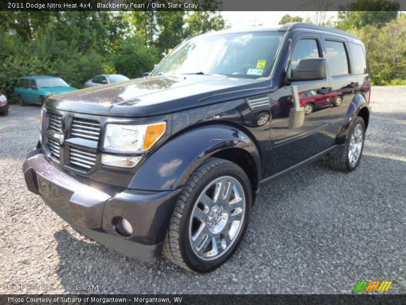 Blackberry Pearl / Dark Slate Gray 2011 Dodge Nitro Heat 4x4