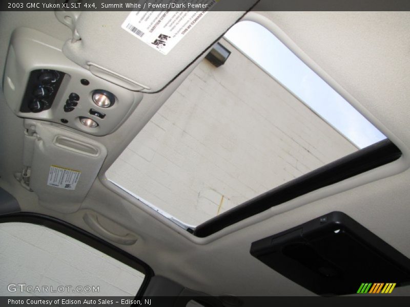 Summit White / Pewter/Dark Pewter 2003 GMC Yukon XL SLT 4x4