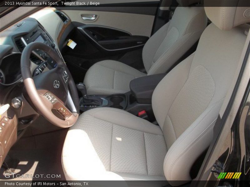 Twilight Black / Beige 2013 Hyundai Santa Fe Sport