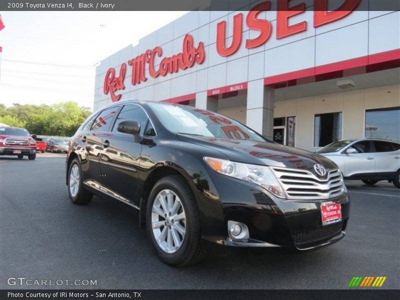 Black / Ivory 2009 Toyota Venza I4