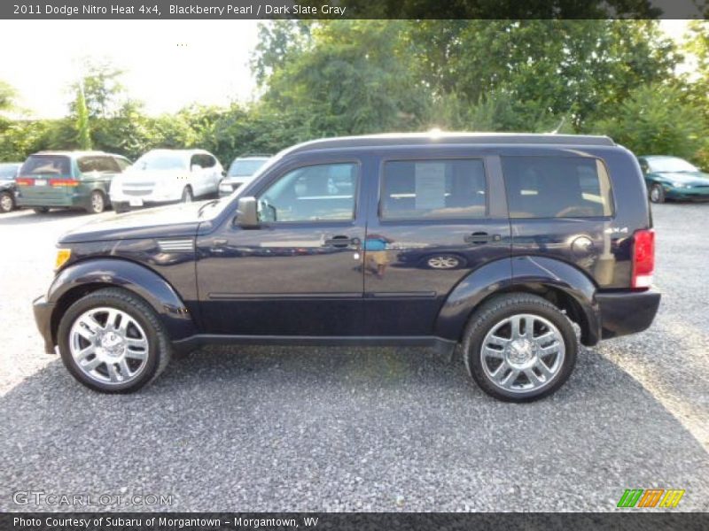 Blackberry Pearl / Dark Slate Gray 2011 Dodge Nitro Heat 4x4