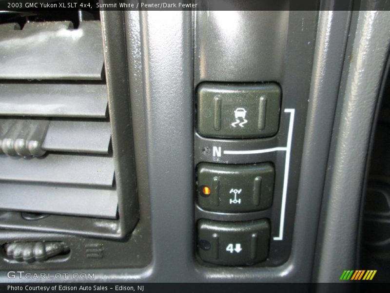 Summit White / Pewter/Dark Pewter 2003 GMC Yukon XL SLT 4x4
