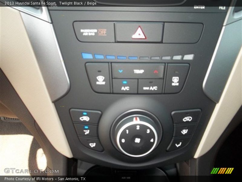 Twilight Black / Beige 2013 Hyundai Santa Fe Sport