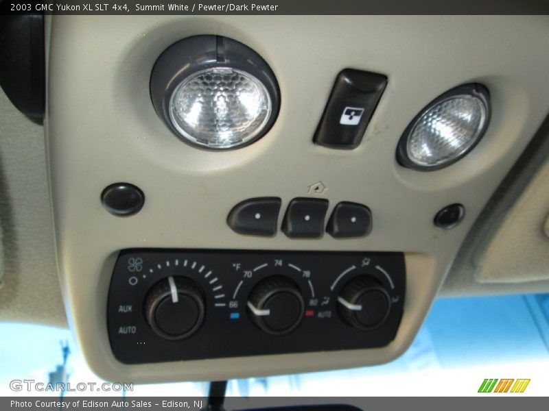 Summit White / Pewter/Dark Pewter 2003 GMC Yukon XL SLT 4x4