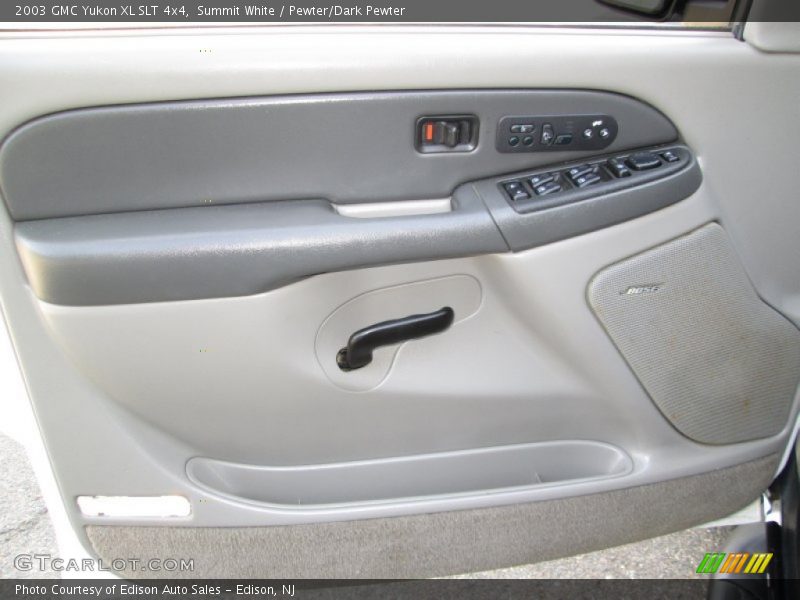 Summit White / Pewter/Dark Pewter 2003 GMC Yukon XL SLT 4x4