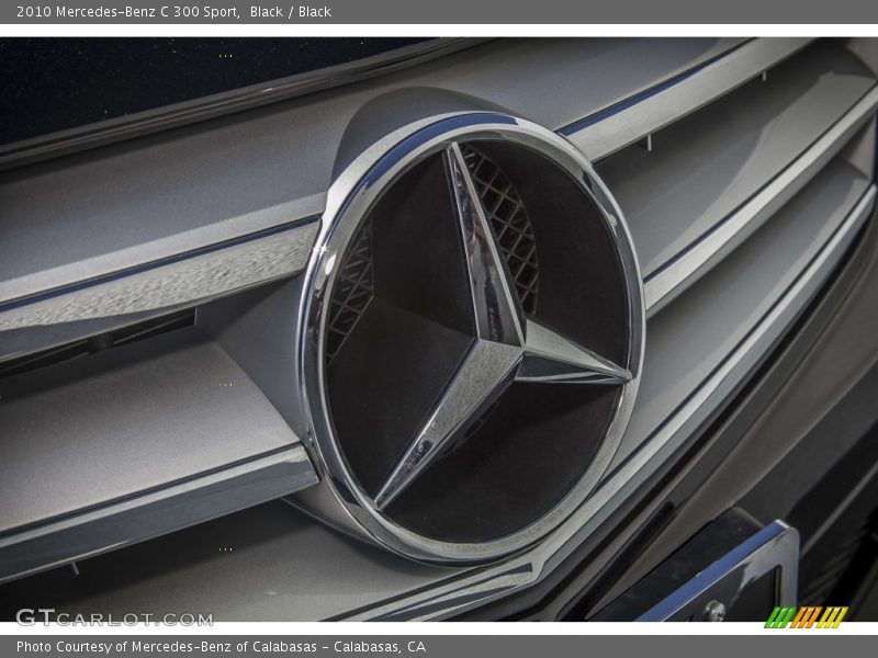 Black / Black 2010 Mercedes-Benz C 300 Sport