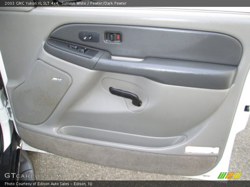 Summit White / Pewter/Dark Pewter 2003 GMC Yukon XL SLT 4x4