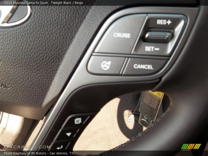 Twilight Black / Beige 2013 Hyundai Santa Fe Sport