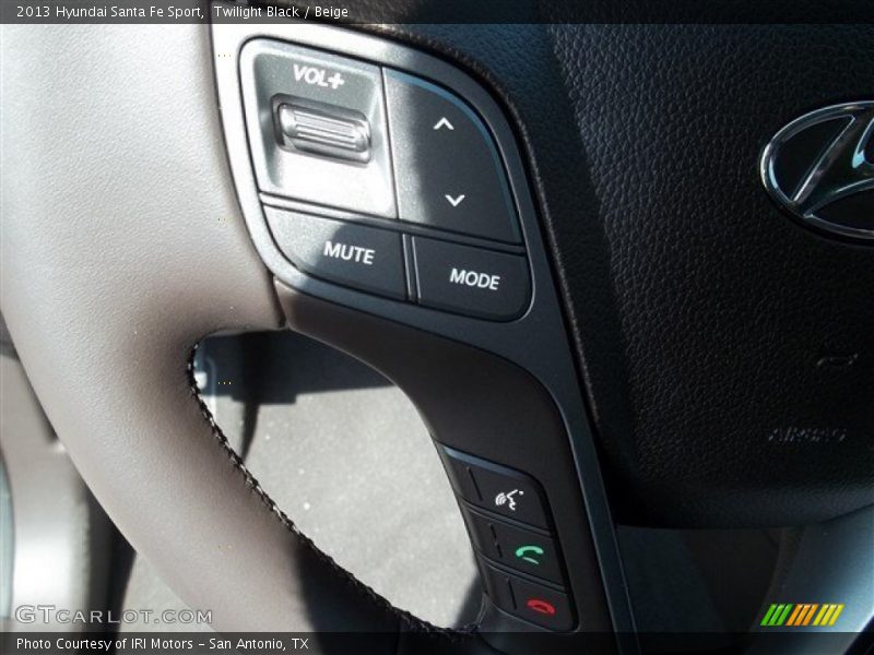 Twilight Black / Beige 2013 Hyundai Santa Fe Sport