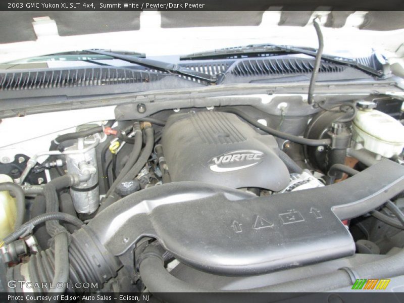 Summit White / Pewter/Dark Pewter 2003 GMC Yukon XL SLT 4x4