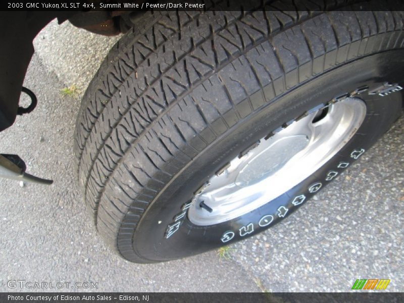 Summit White / Pewter/Dark Pewter 2003 GMC Yukon XL SLT 4x4