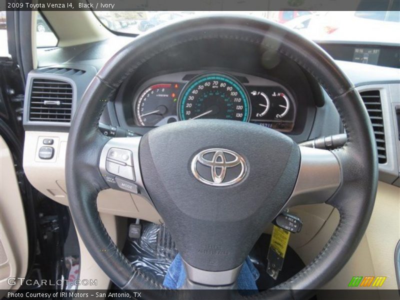Black / Ivory 2009 Toyota Venza I4