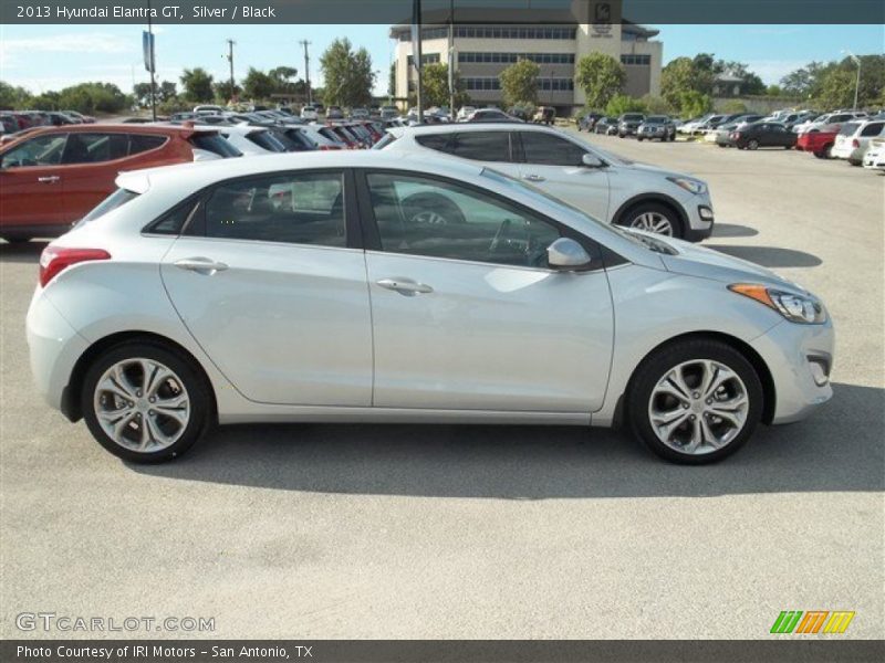 Silver / Black 2013 Hyundai Elantra GT