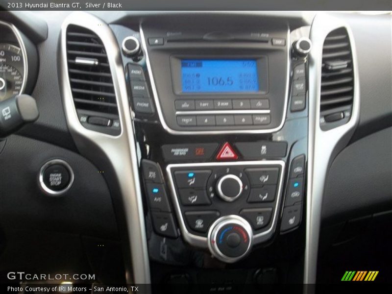 Silver / Black 2013 Hyundai Elantra GT