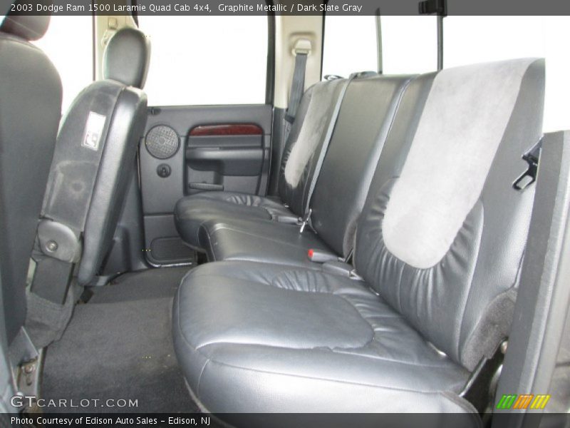 Graphite Metallic / Dark Slate Gray 2003 Dodge Ram 1500 Laramie Quad Cab 4x4