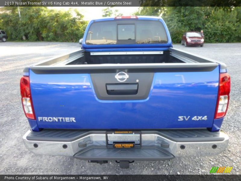 Metallic Blue / Graphite Steel 2013 Nissan Frontier SV V6 King Cab 4x4