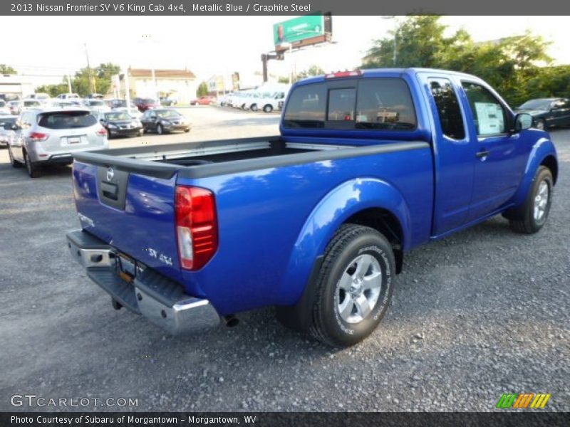 Metallic Blue / Graphite Steel 2013 Nissan Frontier SV V6 King Cab 4x4