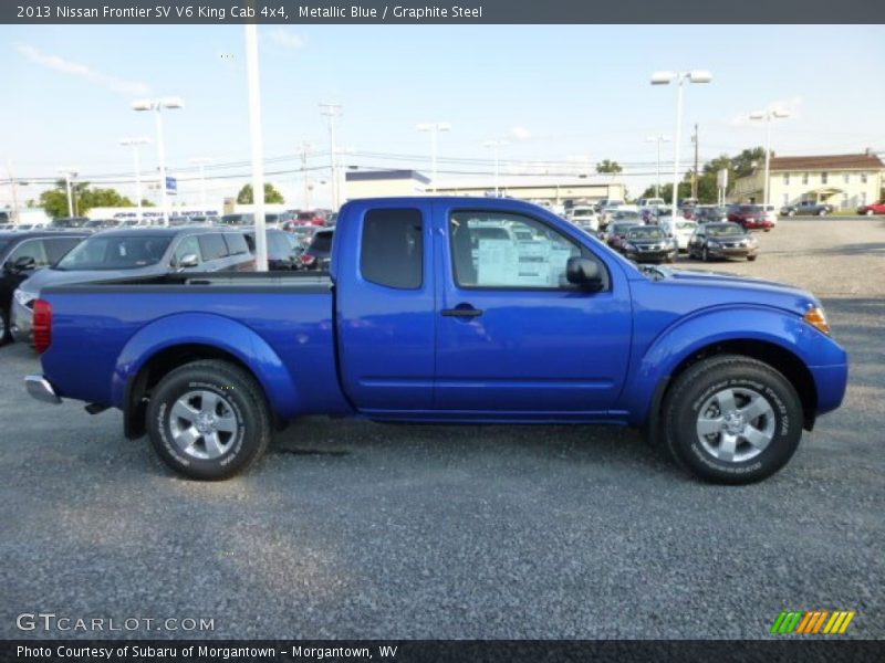 Metallic Blue / Graphite Steel 2013 Nissan Frontier SV V6 King Cab 4x4