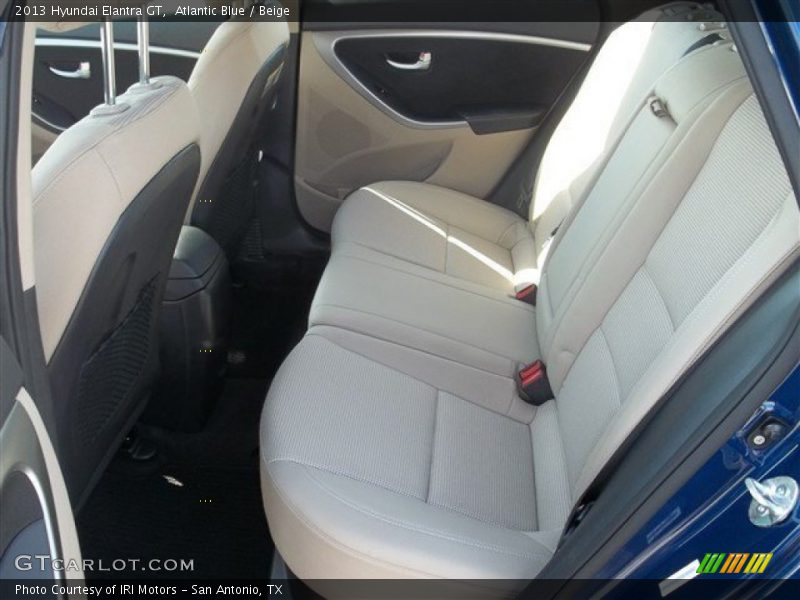 Atlantic Blue / Beige 2013 Hyundai Elantra GT