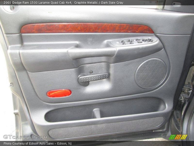 Graphite Metallic / Dark Slate Gray 2003 Dodge Ram 1500 Laramie Quad Cab 4x4