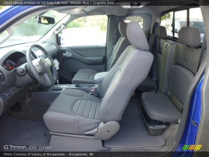 Metallic Blue / Graphite Steel 2013 Nissan Frontier SV V6 King Cab 4x4