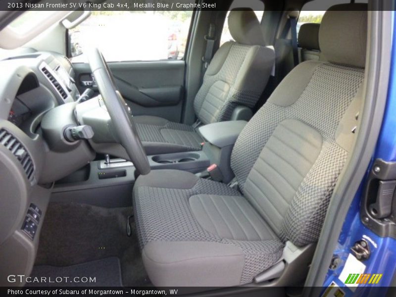 Metallic Blue / Graphite Steel 2013 Nissan Frontier SV V6 King Cab 4x4
