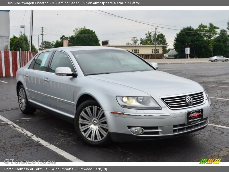 Silver Atmosphere Metallic / Petrol 2005 Volkswagen Phaeton V8 4Motion Sedan